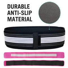 Sciatica Women Men Waist Bands Compression Support Lumbar Hip Belt Back Massager