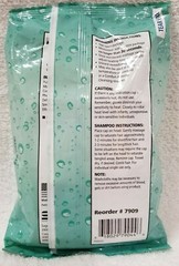 Sage Rinse-Free SHAMPOO CAP Pre-Moistened Cleansing Disposable Conditioner New