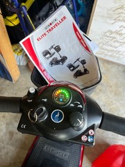 Pride Go-Go Elite Traveller Mobility Scooter 3-Wheel – 18AH Battery-1 Year Labor