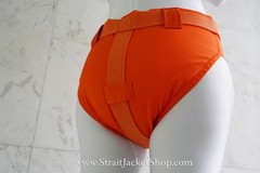 Anti-diaper removal Pants with Segufix Locks and Hook and Loop Slim Fit Closing