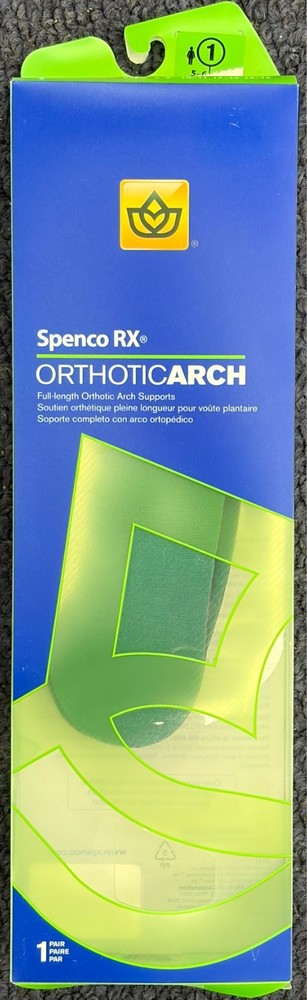 Spenco orthotic arch full length women’s 5-6