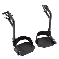Adjustable Length Footrest with Heel Loops