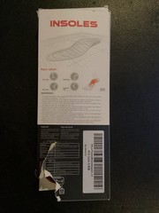 SOLE Active Medium With MET Pad Orthotic Arch Support Inserts Men 11 Women 13