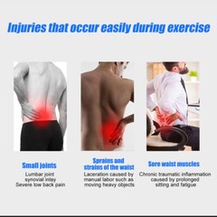 Abdominal Binder Umbilical Hernia Belt Waist Back Compression Bandage Support UR