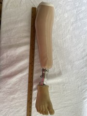 Vintage Hosmer PROSTHETIC LEG / PROSTHETIC FOOT READ