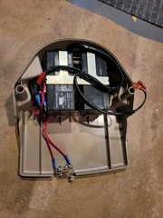 Bruno Stairlift SRE 3000 Carriage Assembly End Panel With Fuses And Switch