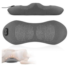 3-in-1 Back Massager with Heat & Vibration- Smooth Spine Triple Fusion Lumbar