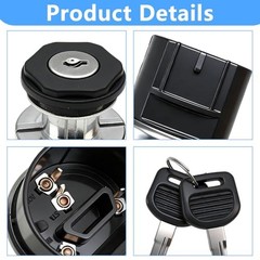 3545580C2 Ignition Switch with Key Compatible with International Trucks