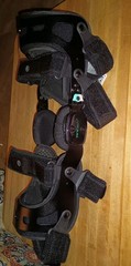 Coretech 845 OA Knee Brace Right Size Small With Manual & Angle Adjusters & Key