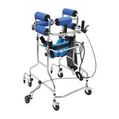 Adjustable Adult Standing Walker 8-Wheels Walking Aid for Patients and elder