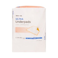 100 McKesson Heavy Absorbency Adult Senior Bed Pads Disposable Underpads 36×36”