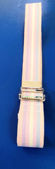 POSEY Womens PhysTherapy PinkStripeBelt 52in L x 2inW Gait,Walking,Transfer NEW