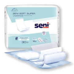 Seni Soft Super Disposable Underpad Cellulose Pulp 23X35″ S-0330-US1 60 pads