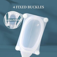Men Reusable Silicone Urine Bag Set, Portable 2000ML+1000ML for Elderly Bedridde