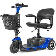 Used 3 Wheel Mobility Scooter Electric Powered Mobile Folding Wheelchair Device