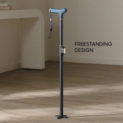 Deluxe Cane, Extra-Tall Adjustable Design up to 42 in, 350 lb Weight Capacity,