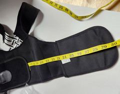 2 Black Back Braces size Medium in packages .
