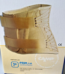 Trulife Camp XXI Lumbosacral Short Back Support Brace 432 Size Large Beige NIB