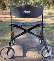 Drive Heavy Duty Walker Series F-22 Rollator w/ Added Suspension Springs