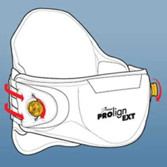 DeRoyal PROlign EXT Lumbar Back Support L0631 Size X-Small