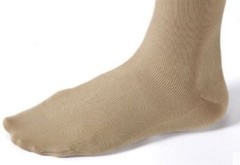 Jobst for Men 20-30 mmHg Thigh High Compression Stockings with Silicone Border