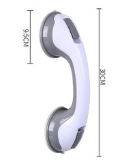 2 Pack Grab Bars for Bathtubs and Showers Suction Cup Grab Bar, Heavy Duty Sh…