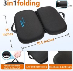 iGelComfort 3 in 1 Foldable Gel Seat Cushion Featured with Memory Foam A Must…