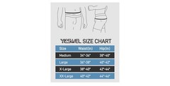 YESWEL Incontinence Underwear Men Washable Reusable 3 Pack Large Multicolor
