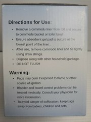 Ultra-Absorbent Disposable Commode Liners (20 Fl Oz Absorbency) | toilet