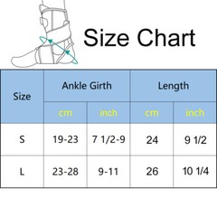 Drop Foot Ankle Support Brace Stabilizer Splint Compression Sprain Pain Relief