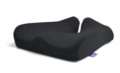 NEW Cushion Lab Pressure Relief Seat Cushion Memory Foam Coccyx Sciatica Black