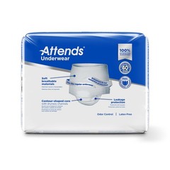 Attends Disposable Underwear Large APV30 Absorbent 72 Ct