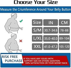 Hot/Cold Gel Pack Back Brace, Lumbar Support Back Pain Relief, Herniated Disc XL
