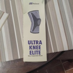 AmRelieve Ultra Knee Elite Knee Compression Sleeve XX-Large Black Washable
