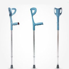 Elbow Crutch Aluminium Stretchable High Load Capacity Elbow Forearm Walking