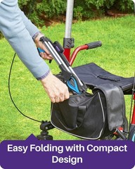 2 Pack 40-Inch Foldable Grabber Tool with Anti-Slip Rotating Jaw for Seniors