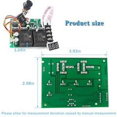 PWM DC Motor Speed Controller,12V/24V/36V/48V/LED Display Stepless Speed 40A