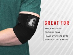2PCS Coderas Gym Para El Dolor Levantar Pesas Deportivas Large Compresion NEW