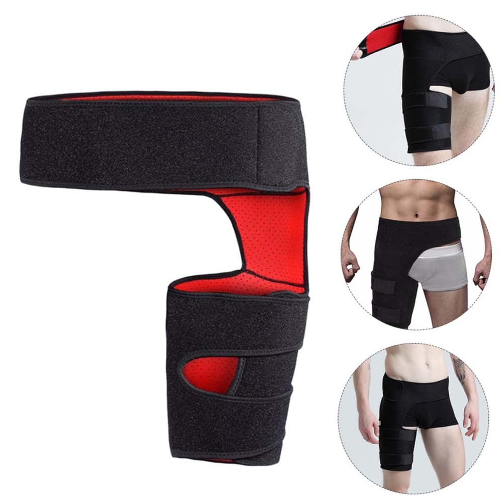 Hip Brace Compression Groin Support Wrap for Sciatica Pain Relief Thigh Recovery