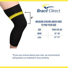 Brace Align Knee Brace Undersleeve for Men and Women PDAC L2397