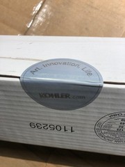 Kohler K-78387-SN Components 24″ Grab Bar – Vibrant Polished Nickel