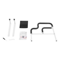 Bedside Armrest Adjustable Height Heavy Duty Steel Bed Rail For Elderly Safety