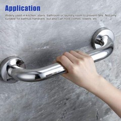 Stainless Steel Grab Bar Bathroom Safety Handicap Shower Tub Handle Support 12in
