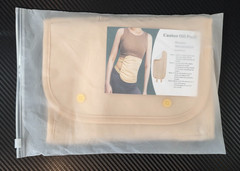 Castor Oil Pack Organic Compression Wrap Reusable, Adjustable & Comfortable