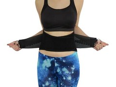 ComfyMed Premium Quality Back Brace CM-102M (REG 26″ to 37″) with Removable L…