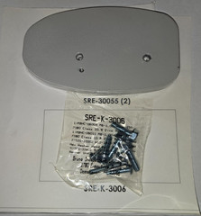 Bruno Stairlift SRE-3000 3050 End Plate SRE-30055 Warm Grey Set of 2 w/Bolts NEW