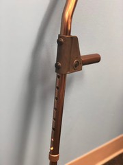 New Bronze Walking Cane • CareBorne Easy-Up Adjustable Ergonomic Handle