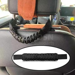 2Pcs Headrest Grab Handles Car Front Rear Seat Back Roll Bar Grip Handles Kit
