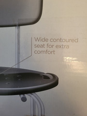 Equate Bath Chair and Shower Chair with Back – Shower Seat for Elderly, Handicap