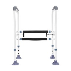 Toilet Safety Rails, Toilet Handles Fit Elderly and Handicap Toilet Safety Frame